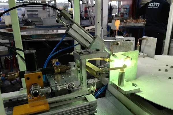 High-Precision Automatic Induction and Flame Brazing Application