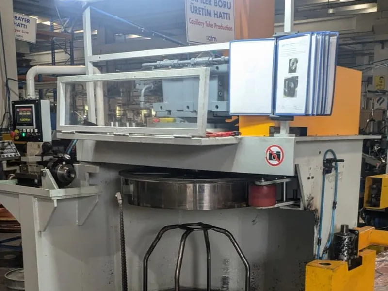 Capillary Tube Drawing Line — TOYER Endüstriyel İmalat ve Otomasyon Makinesi