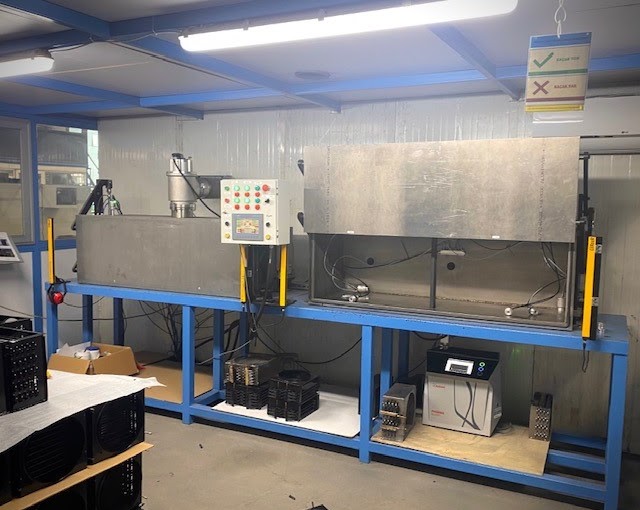 Helium Leak Detection Test Chamber