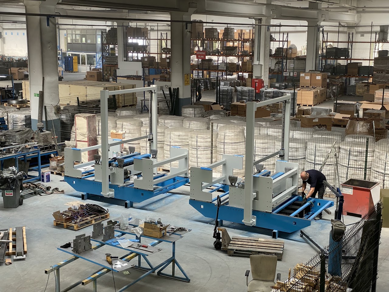 Welding Machines in Production