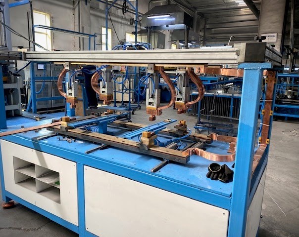 Condenser Bracket Welding Machine